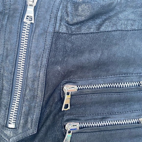 ben taverniti unravel project zippered leather skinny jeans - Picture 2 of 7